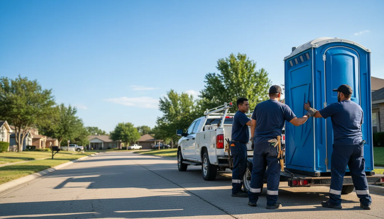 Portable Toilet Rental in Hopedale, IL near me